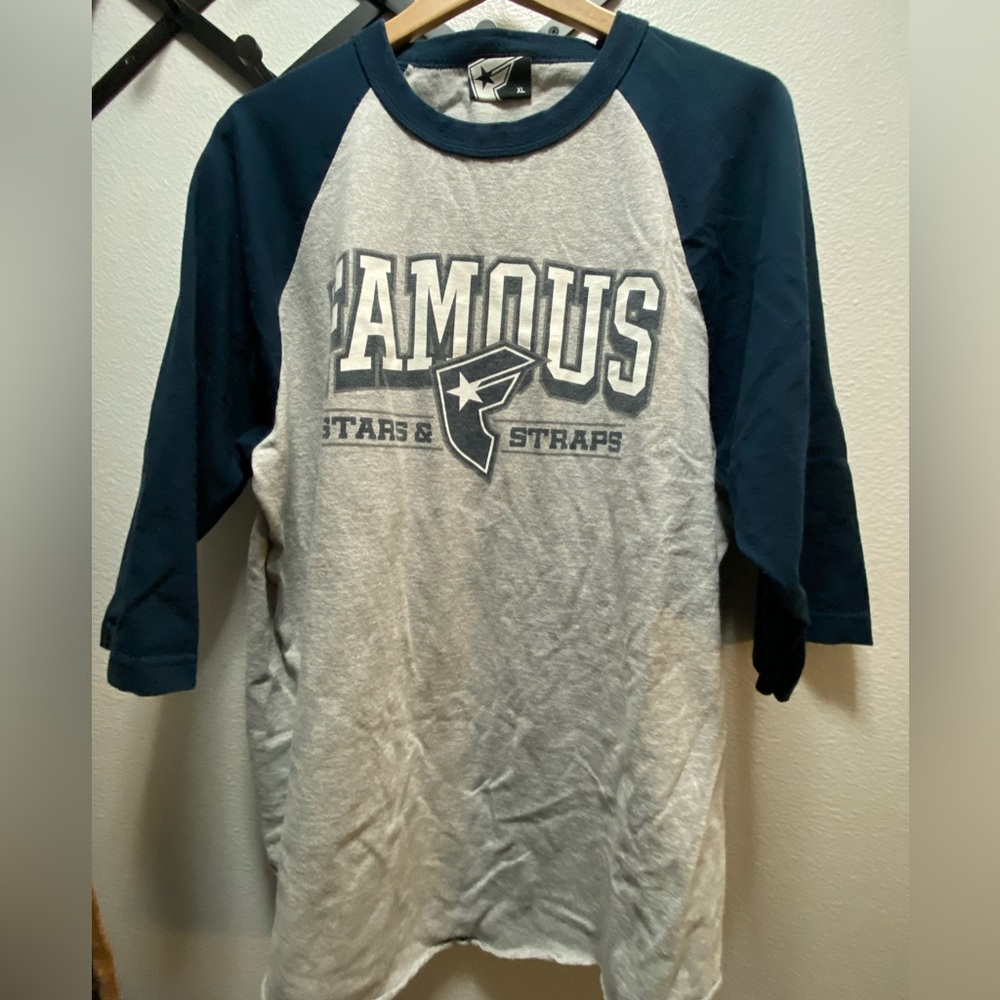 Famous stars and straps T shirt y2k